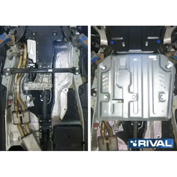 Offroad-Superstore.it PLAQUE PROTECTION RIVAL 4MM BV + BT VOL