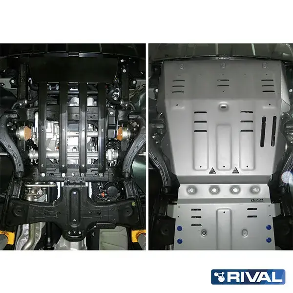 Offroad-Superstore.it PLAQUE PROTECTION RIVAL 4mm MOTEUR+RADI