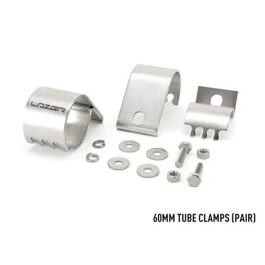 Offroad-Superstore.it BRIDE DE MONTAGE INOX - TUBE Ø 60mm (la