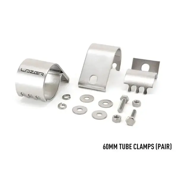 Offroad-Superstore.it BRIDE DE MONTAGE INOX - TUBE Ø 60mm (la