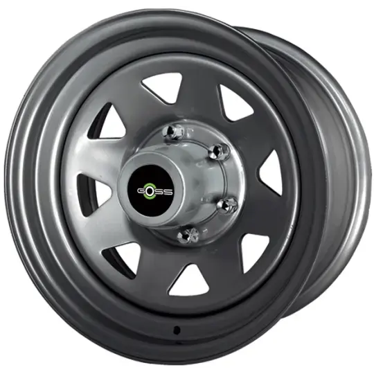 Offroad-Superstore.it JANTE GOSS TRIANGULAR GUN METAL GRAY 6X