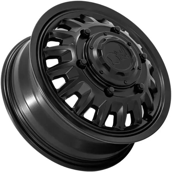 CERCHIO BLACK RHINO ALISO DUALLY 16X6 6X205 ET110 CB161 MATTE BLACK