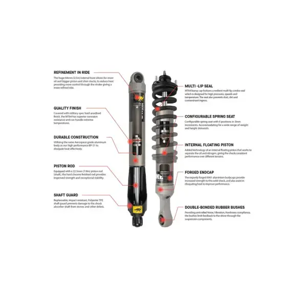 Amortisseur OME MT64 avant Toyota Land Cruiser GDJ250