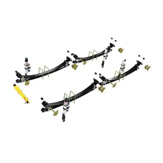 Land Cruiser 75 series Kit suspension Terrain Tamer Lames Paraboliques