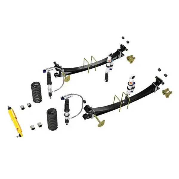 Land Cruiser 76 series Kit suspension Terrain Tamer Amortisseurs Bonbonnes séparées
