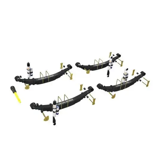 Land Cruiser HZJ77 Kit suspension Terrain Tamer Amortisseurs Bonbonnes séparées