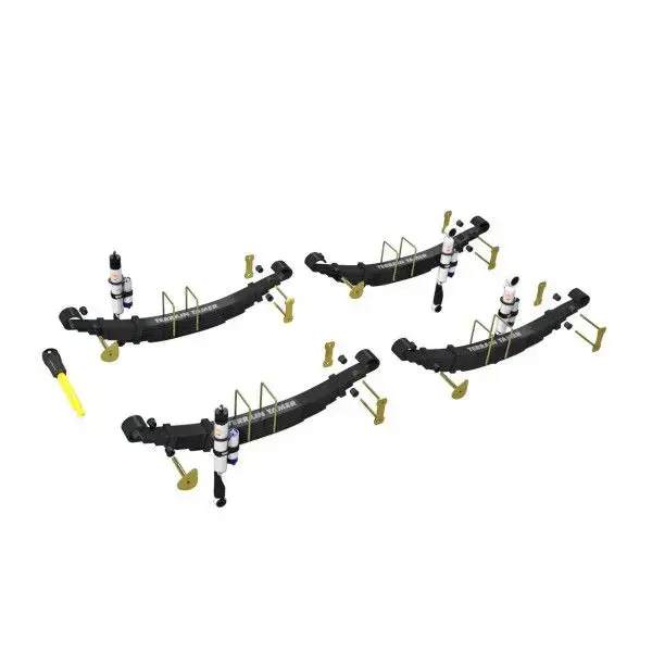 Land Cruiser HZJ77 Kit suspension Terrain Tamer Amortisseurs Bonbonnes séparées