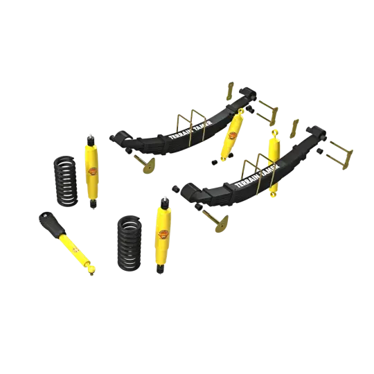 Land Cruiser 78-79 series Kit suspension Terrain Tamer Lames Paraboliques +850kg