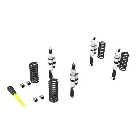 Land Cruiser 80 series Kit suspension Terrain Tamer Amortisseurs Bonbonnes séparées