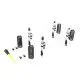 Land Cruiser 105 series Kit suspension Terrain Tamer Amortisseurs Bonbonnes séparées