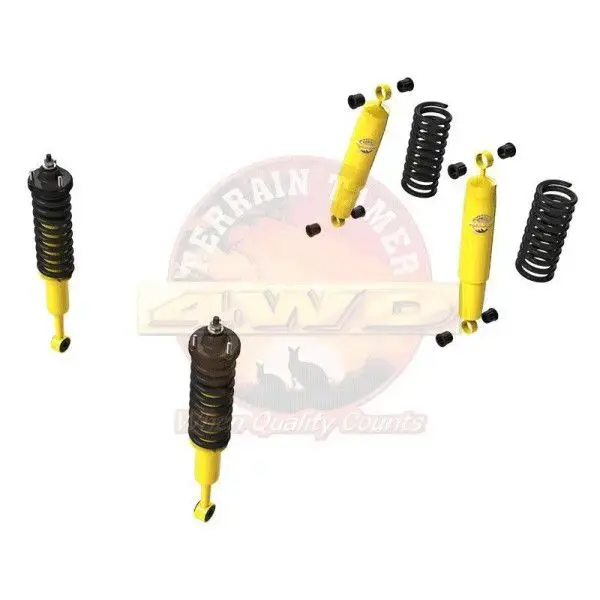 Land Cruiser KDJ120 Kit suspension Terrain Tamer Combinés Préassemblés conversion pneumatique en ressorts