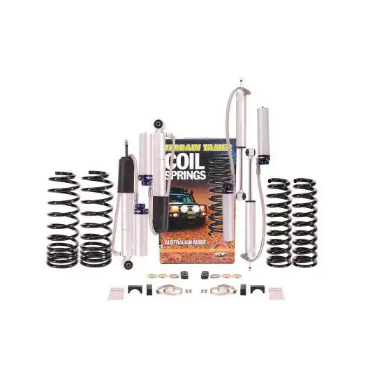Kit suspension Terrain Tamer Amortisseurs Bonbonnes Séparées Toyota Hilux KZN185 à partir de Novembre 1995