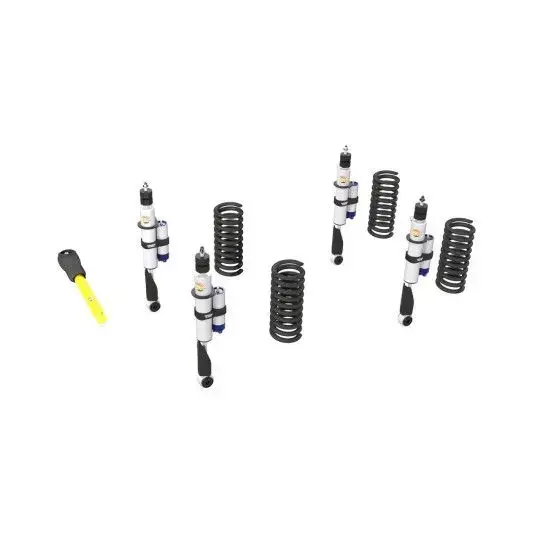 Kit suspension  +40mm Terrain Tamer Jeep Wrangler JK Proshock bonbonnes séparées