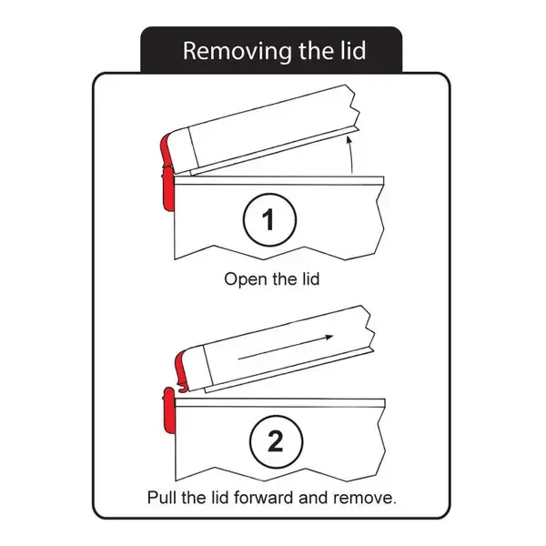 Achetez National Luna Removable Red Hinges au meilleur prix s