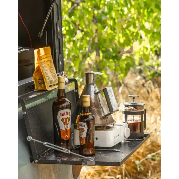 Achetez Bushtech Bush Cabin Drop Down Table au meilleur prix 