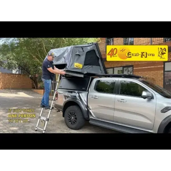 Achetez Eezi-awn Sabre Lite Rooftop Tent-grey au meilleur pri