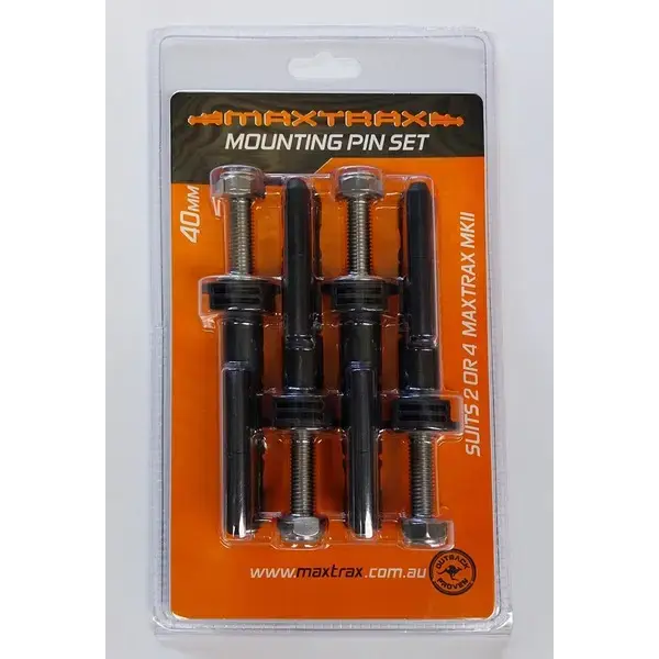 Achetez Maxtrax Montage Pin Set Mkii -40 Mm au meilleur prix 