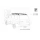 Achetez Eezi-awn K9 Roofrack Toyota Land Cruiser 100-1400 X 1