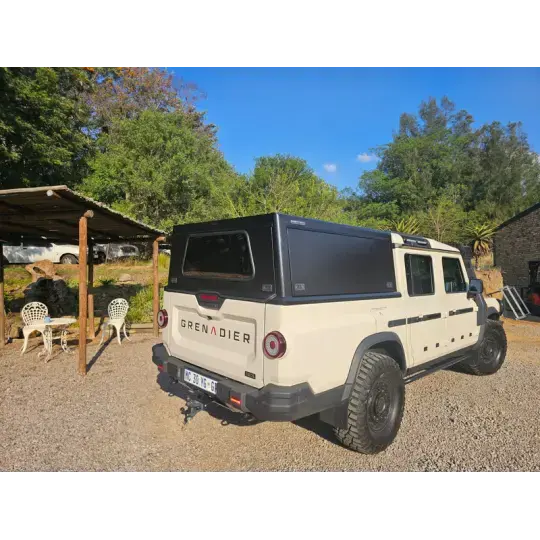 Achetez Bushtech Canopy Ineos Quartermaster-smooth Aluminium-