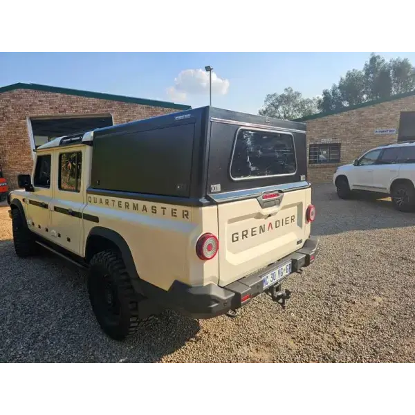 Achetez Bushtech Canopy Ineos Quartermaster-smooth Aluminium-