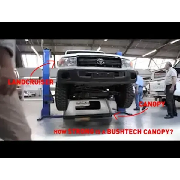 Achetez Bushtech Canopy Ineos Quartermaster-smooth Aluminium-