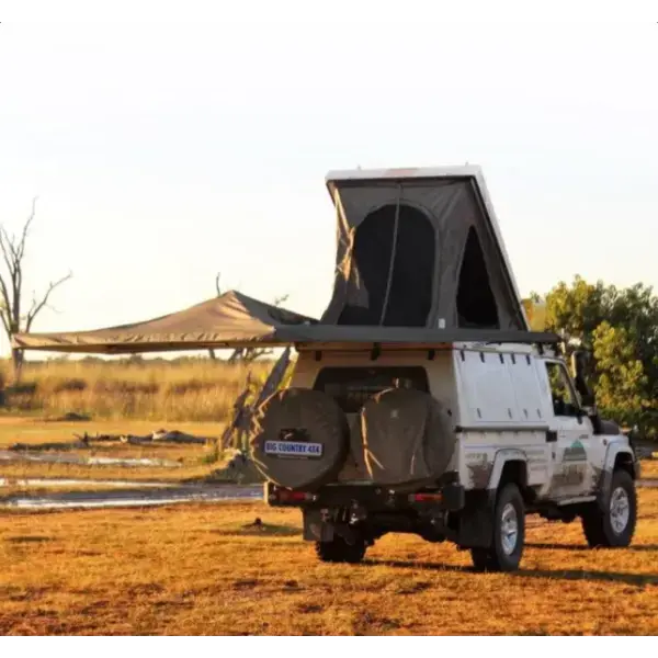 Achetez Big Country Ostrich Wing-linkerzijde-olijfgroen-zwart