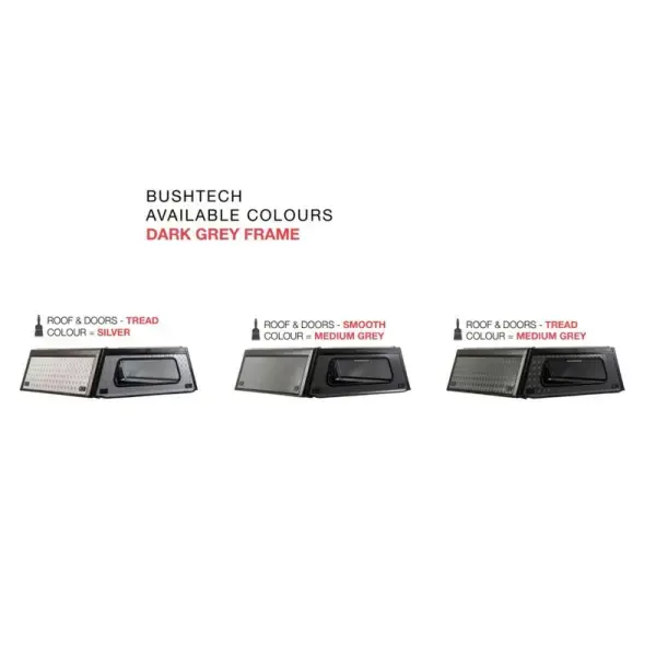 Achetez Bushtech Canopy Nissan Navara (2011-2016)-single Cab-