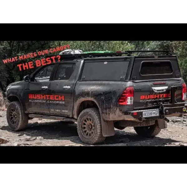 Achetez Bushtech Canopy Nissan Navara (2017-2021)-xtra Cab-al