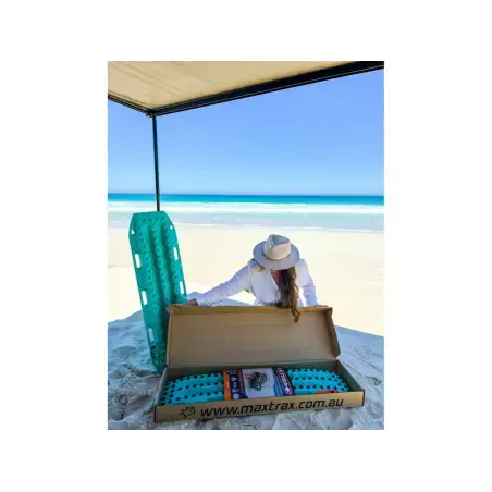 Dirty-Roamer Plaques à sable Maxtrax XTREME turquoise - La pa