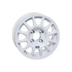 Dirty Roamer Jante Alu Braid Fullrace Blanche 7x15 4x136x90.1