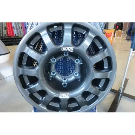 Dirty Roamer Jante aluminium Braid Fullrace grise 7x16 Merced