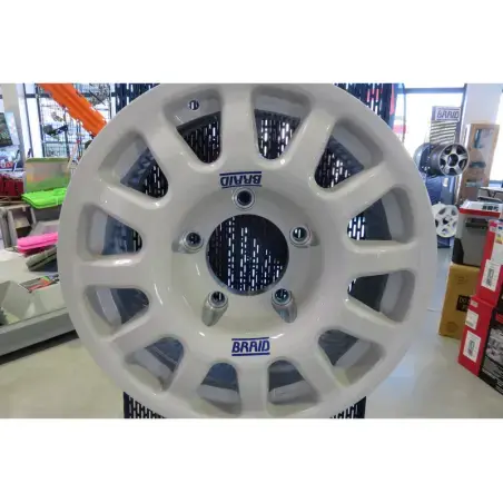 Dirty Roamer Jante Alu Braid Fullrace Blanche 7x16 6x139 7 ET