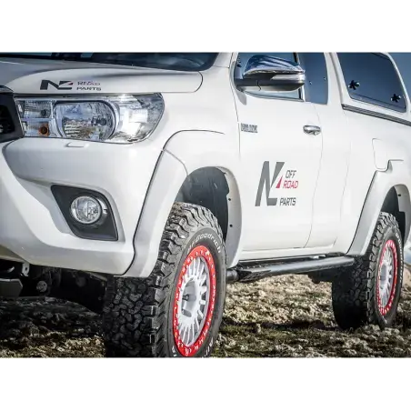 Dirty Roamer Jante alu Braid Winrace beadlock Blanche 8x16 6x