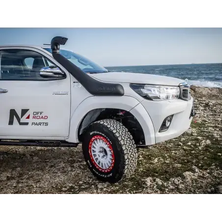 Dirty Roamer Jante alu Braid Winrace beadlock Blanche 8x16 6x