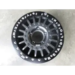 Dirty Roamer Jante alu Braid Winrace beadlock grise 8 5x17 5x