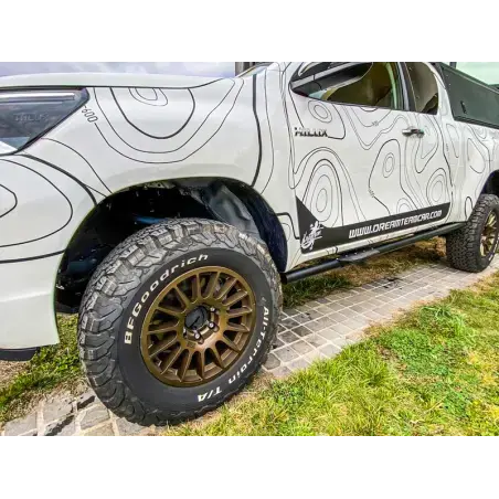 Dirty Roamer Jante Alu Braid Winrace S Bronze 8x17 6x139.7 ET