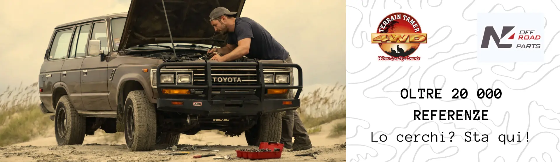 Terrain Tamer N4 Italia Ricambi Toyota